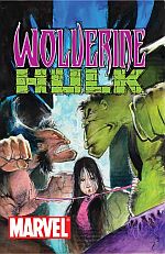 obrázek z archívu  - Wolverine/Hulk